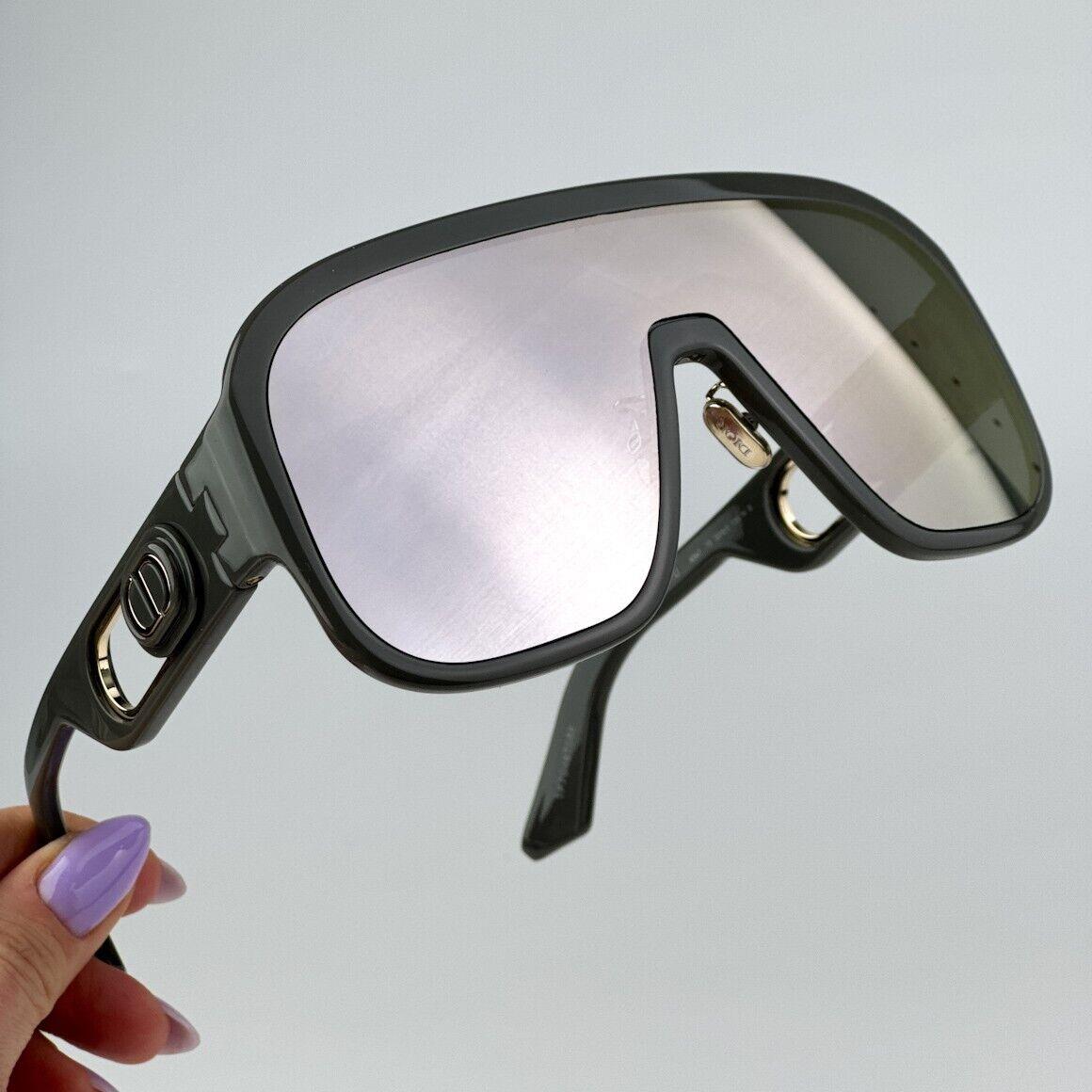 Dior Diorbobbysport M1U 45A7 Grey Silver Mirror Unisex Mask Sunglasses