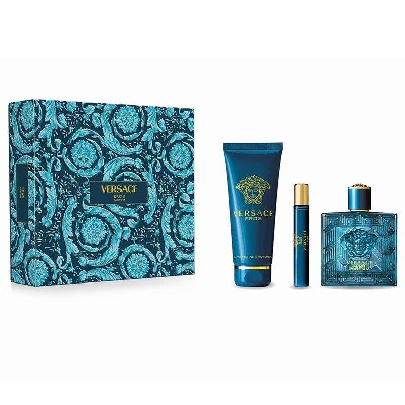 Versace Men`s Versace Eros Parfum Gift Set Fragrances 8011003889341