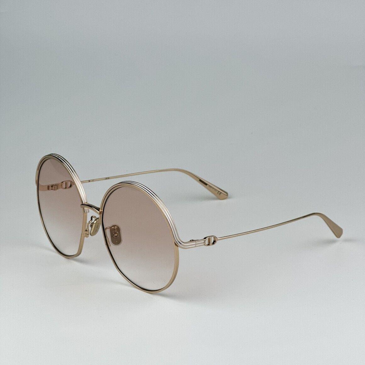 Dior Everdior R1U D0F1 Rose Gold Gradient Brown Unisex Metal Sunglasses