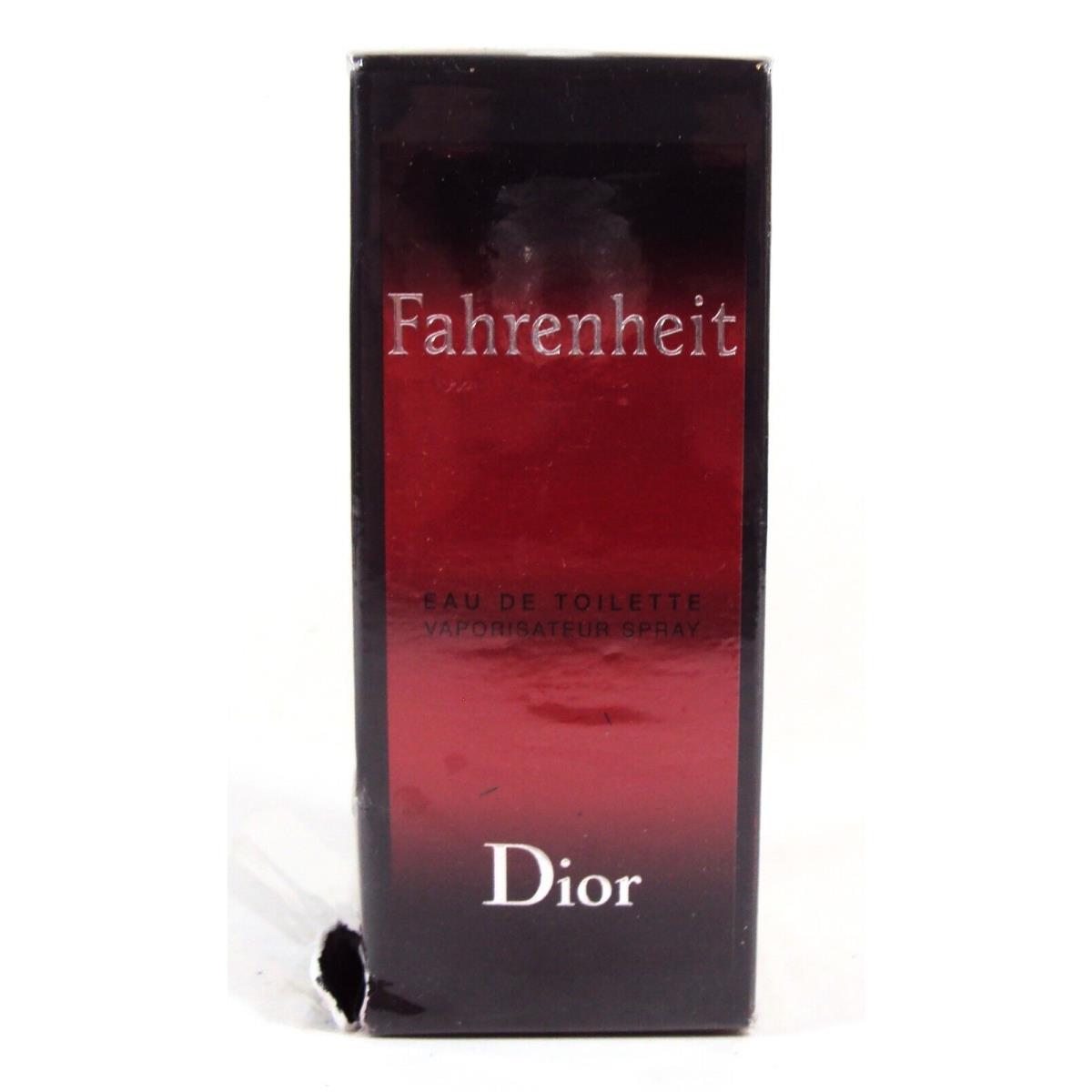 Fahrenheit by Christian Dior 1.7oz Edt Spray Year 2019 Read AD