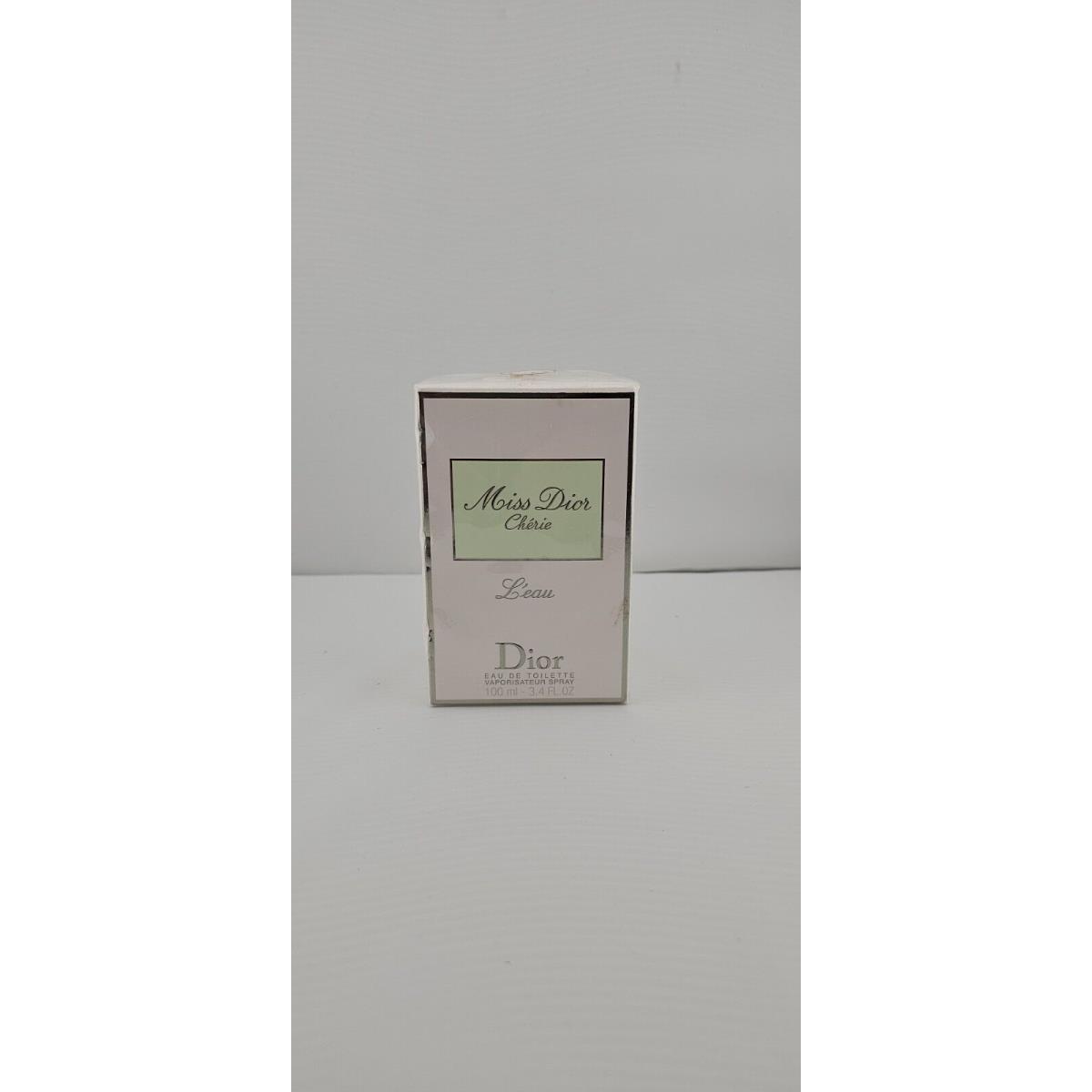 Miss Dior Cherie L`eau 3.4 oz.100ml.Eau de Toilette