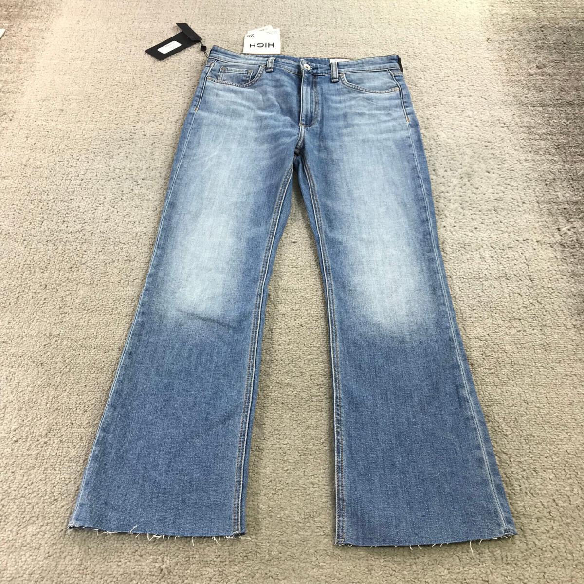 Rag Bone Jeans Womens 28 Nina High Rise Ankle Flare Jeans Denim Pants 255