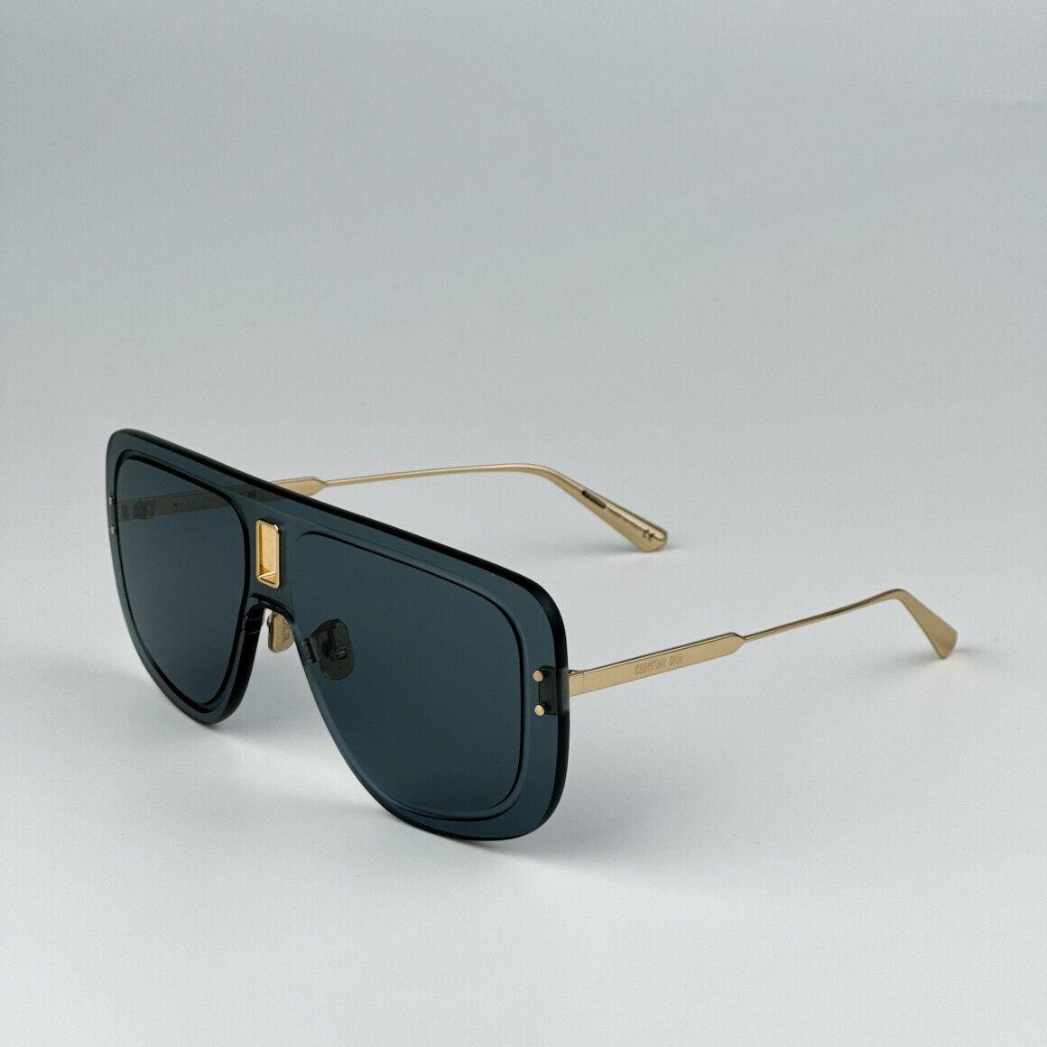 Dior Ultradior MU B0B0 Gold Blue Unisex Mask Sunglasses