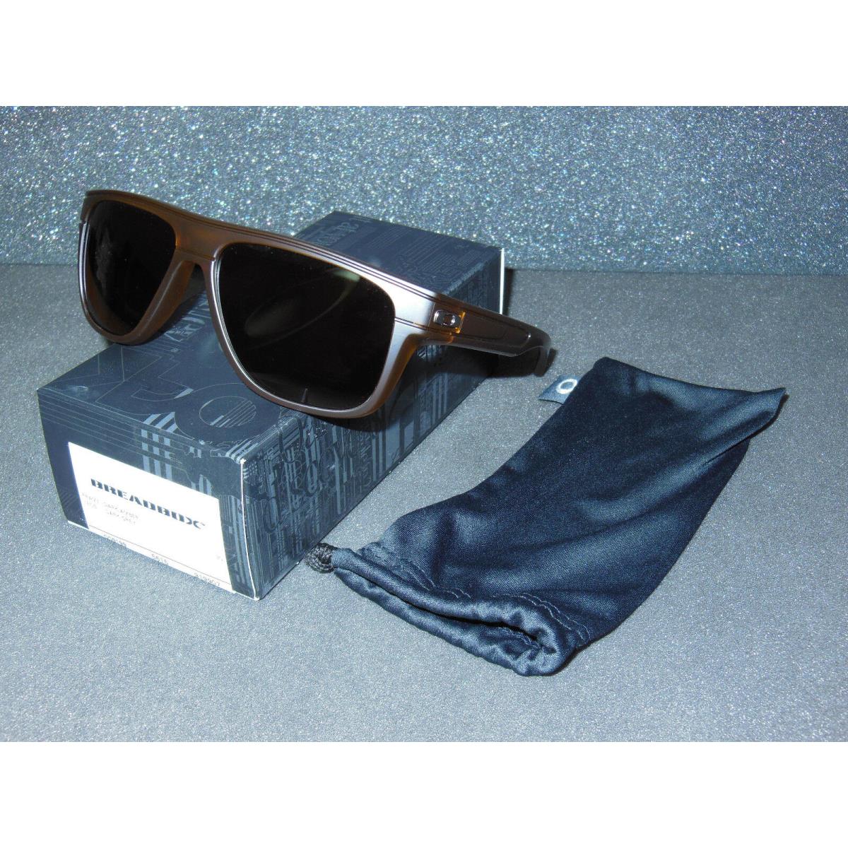 Oakley Breadbox Sunglasses Matte Dark Amber/dark Grey Sport Retro Bread Box