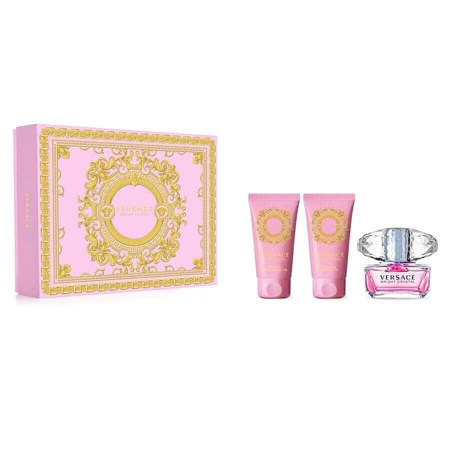 Versace Ladies Bright Crystal Gift Set Fragrances 8011003884827