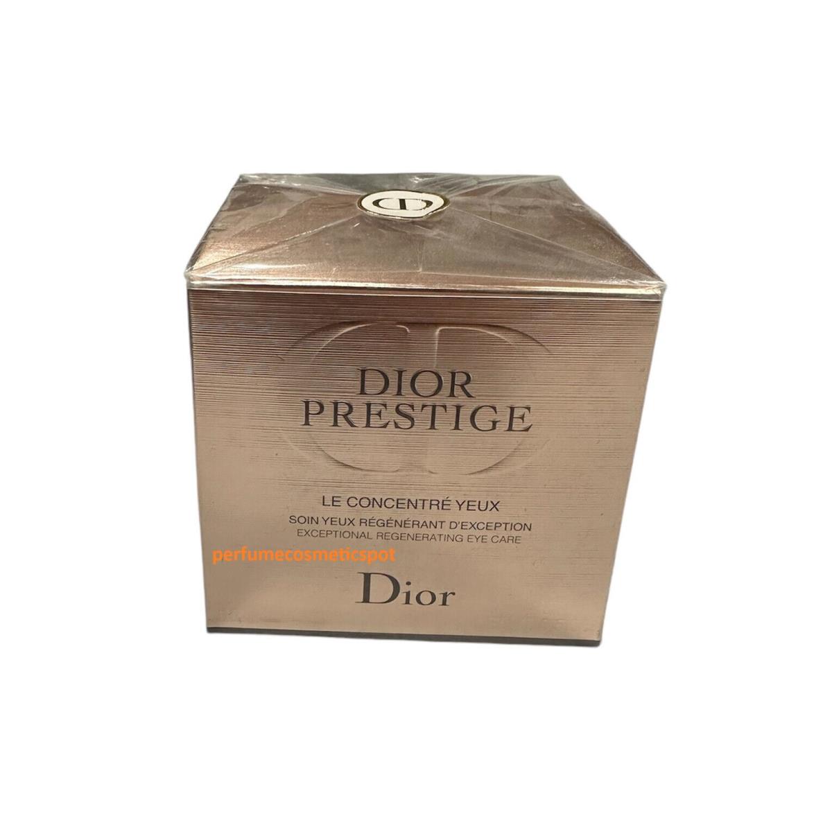 Christian Dior Prestige LE Concentre Yeux Regenerating Eye Care .5 OZ 15 ML