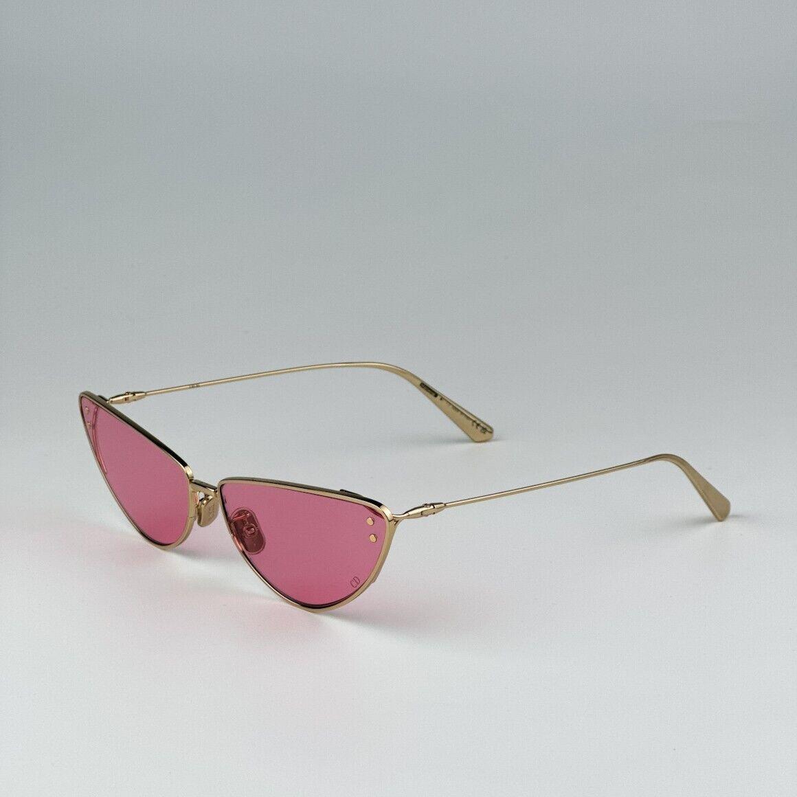 Dior Missdior B1U B0N0 Gold Pink Unisex Metal Cat Eye Sunglasses