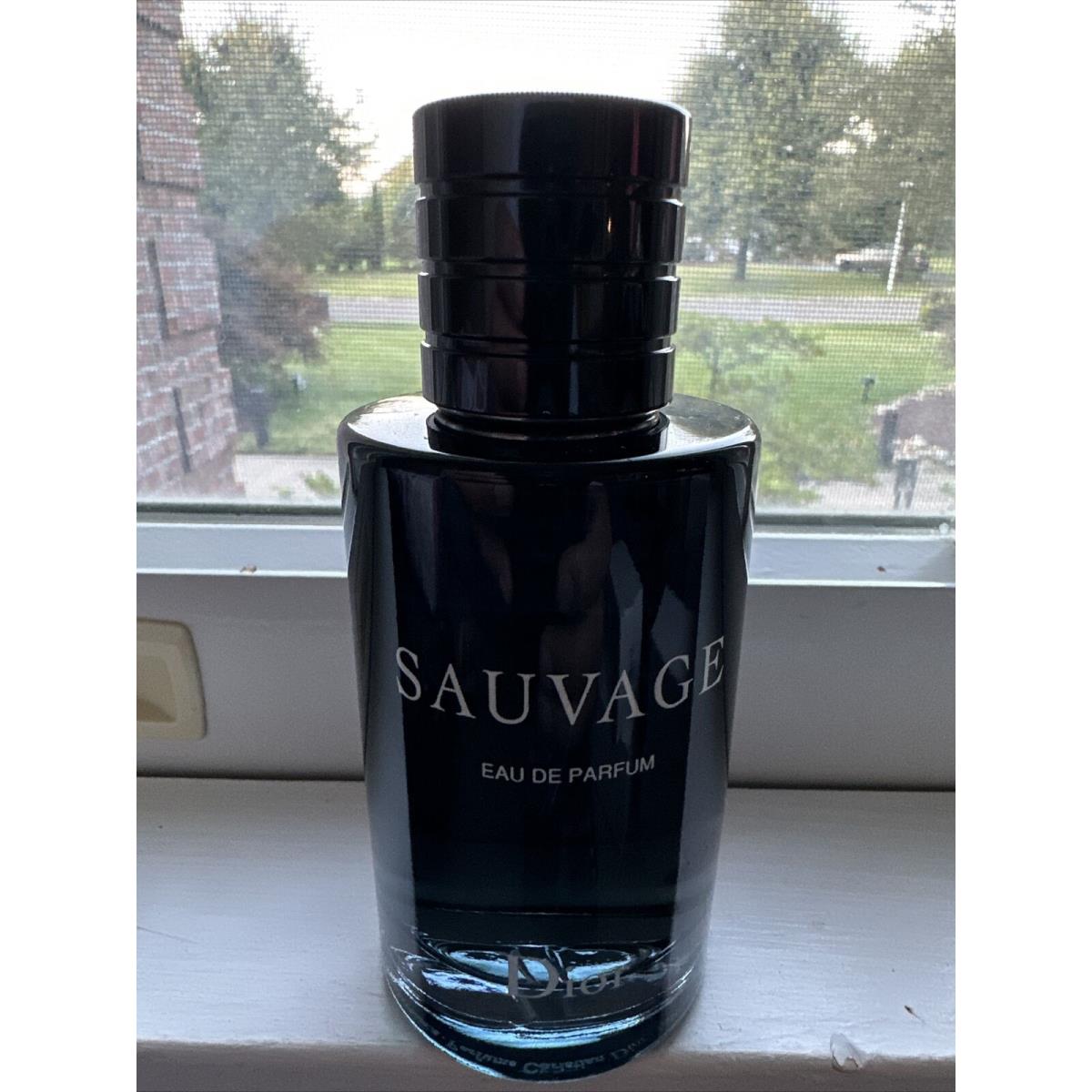 Christian Dior Sauvage Eau De Parfum Spray 3.4fl oz - Box As You See Open