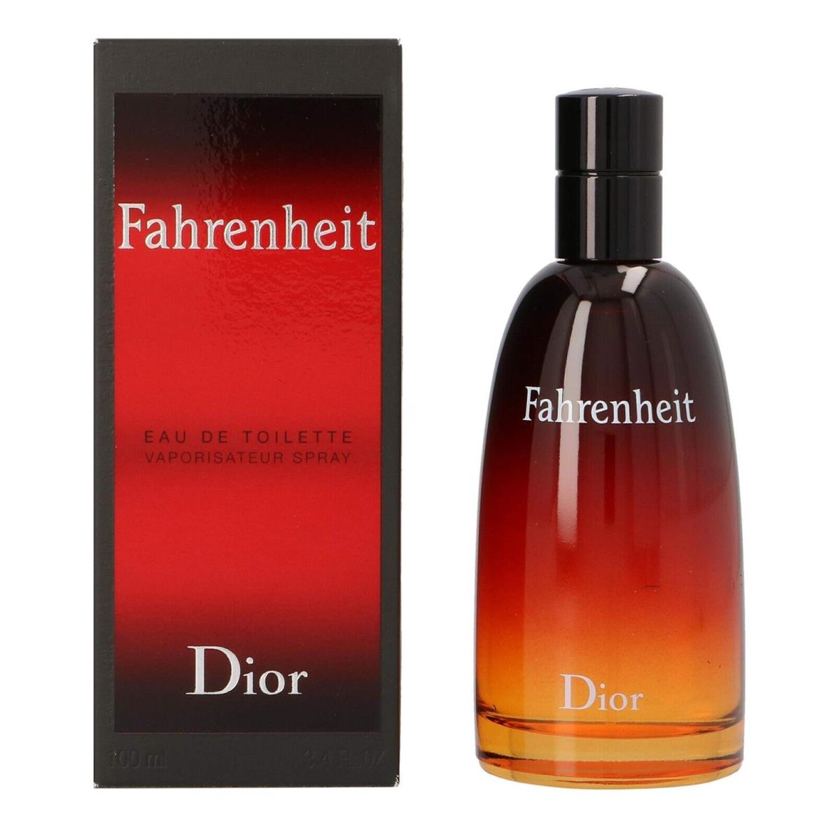 Fahrenheit by Christian Dior 3.4 oz / 100ml Eau De Toilette IN Retail Box