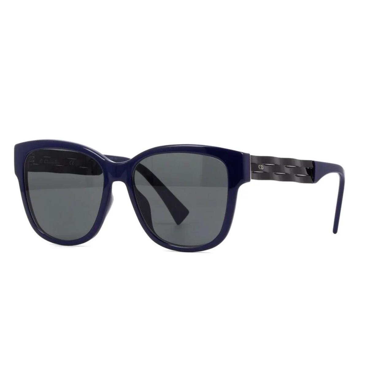 Christian Dior Ribbon1N S5XBA 55mm Navy Blue Sunglasses Italy