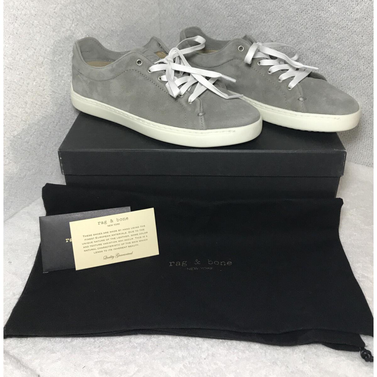 Rag Bone Woman s Kent Lace Up Leather Gray Shoe Size: US 5 Boat Shoes