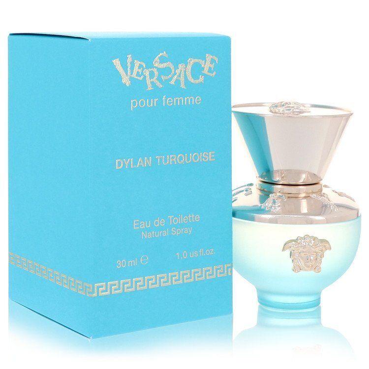 Versace Pour Femme Dylan Turquoise By Versace Eau De Toilette Spray 1 oz