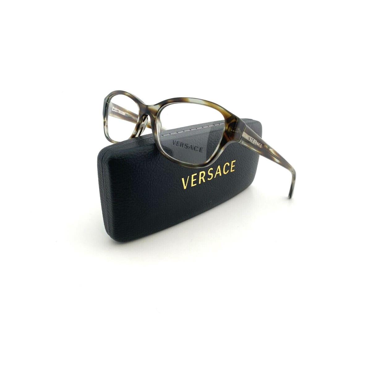 Versace Frames Designer Rx Eyeglasses Havana Olive VE 3176 5042 51 16 135