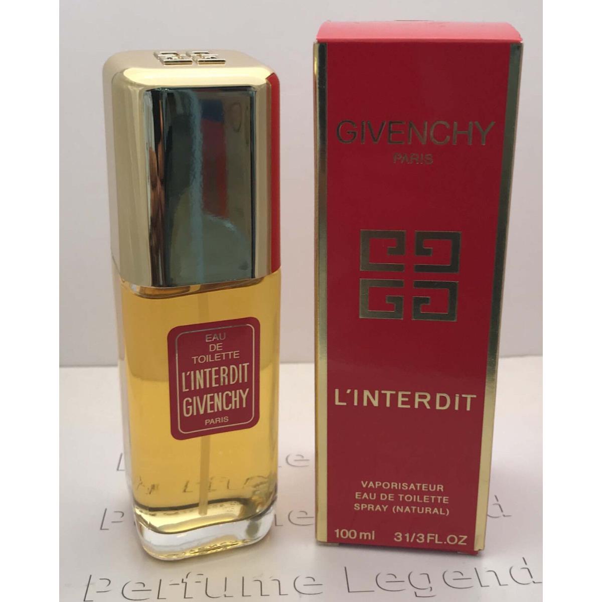 L`interdit BY Givenchy For Women 3.3 Oz.eau DE Toilette Spray SKU1534