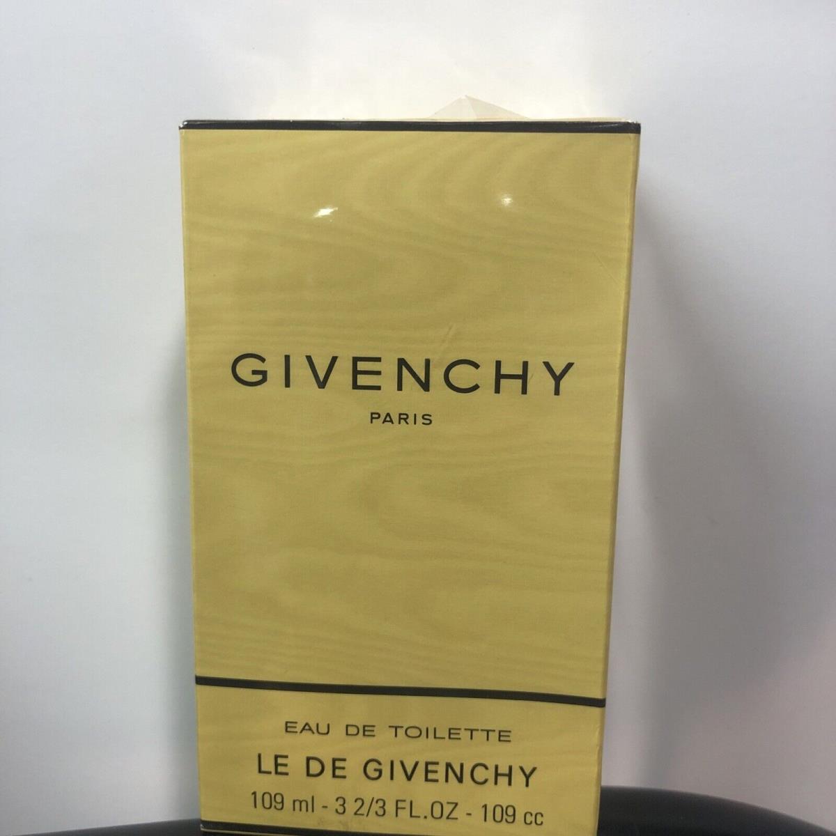 Vintage Le De Givenchy By Givenchy Eau De Toilette 109 ML 3 2/3 Fl Oz Splash