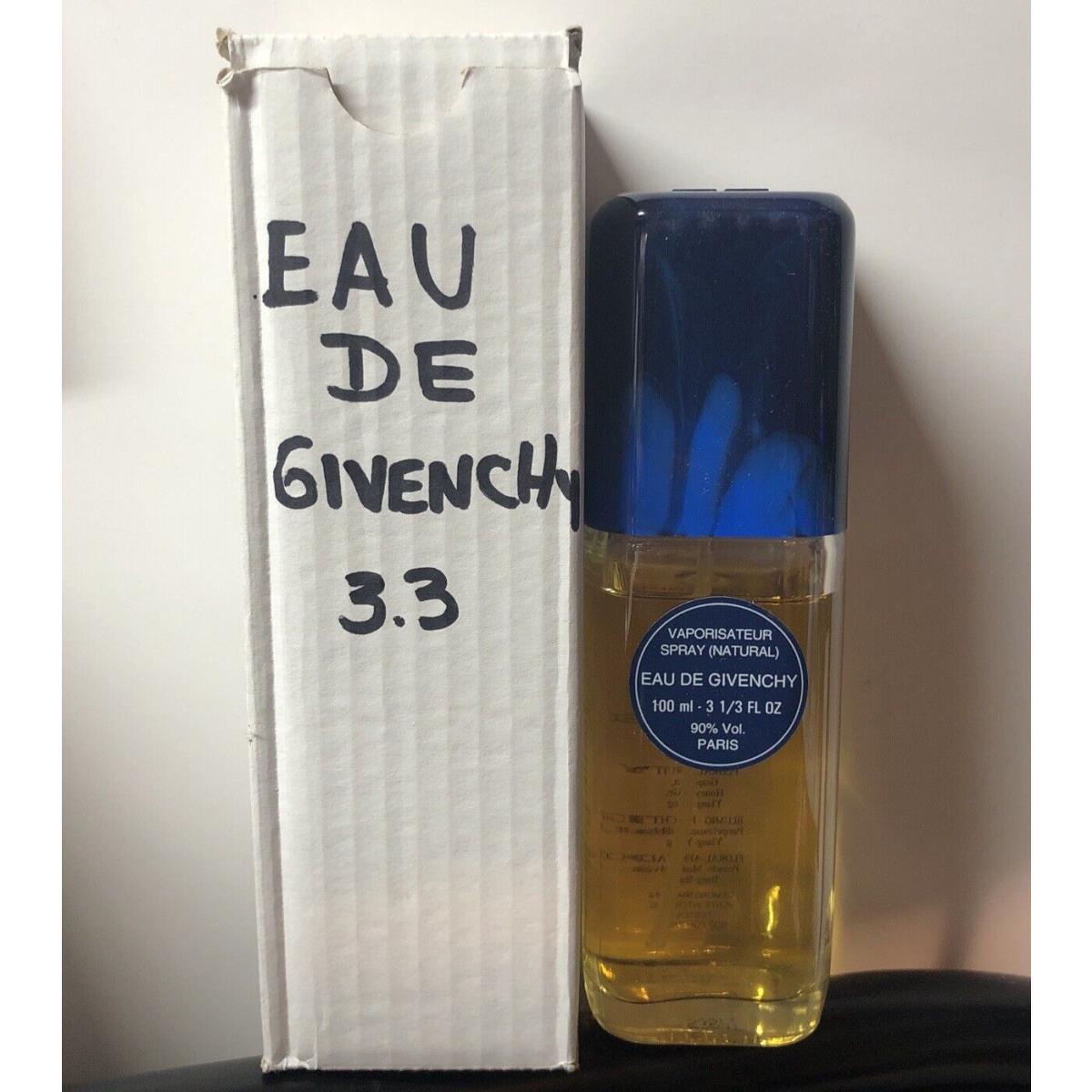 Eau de Givenchy Women Vintage 100ml Rare Tstr