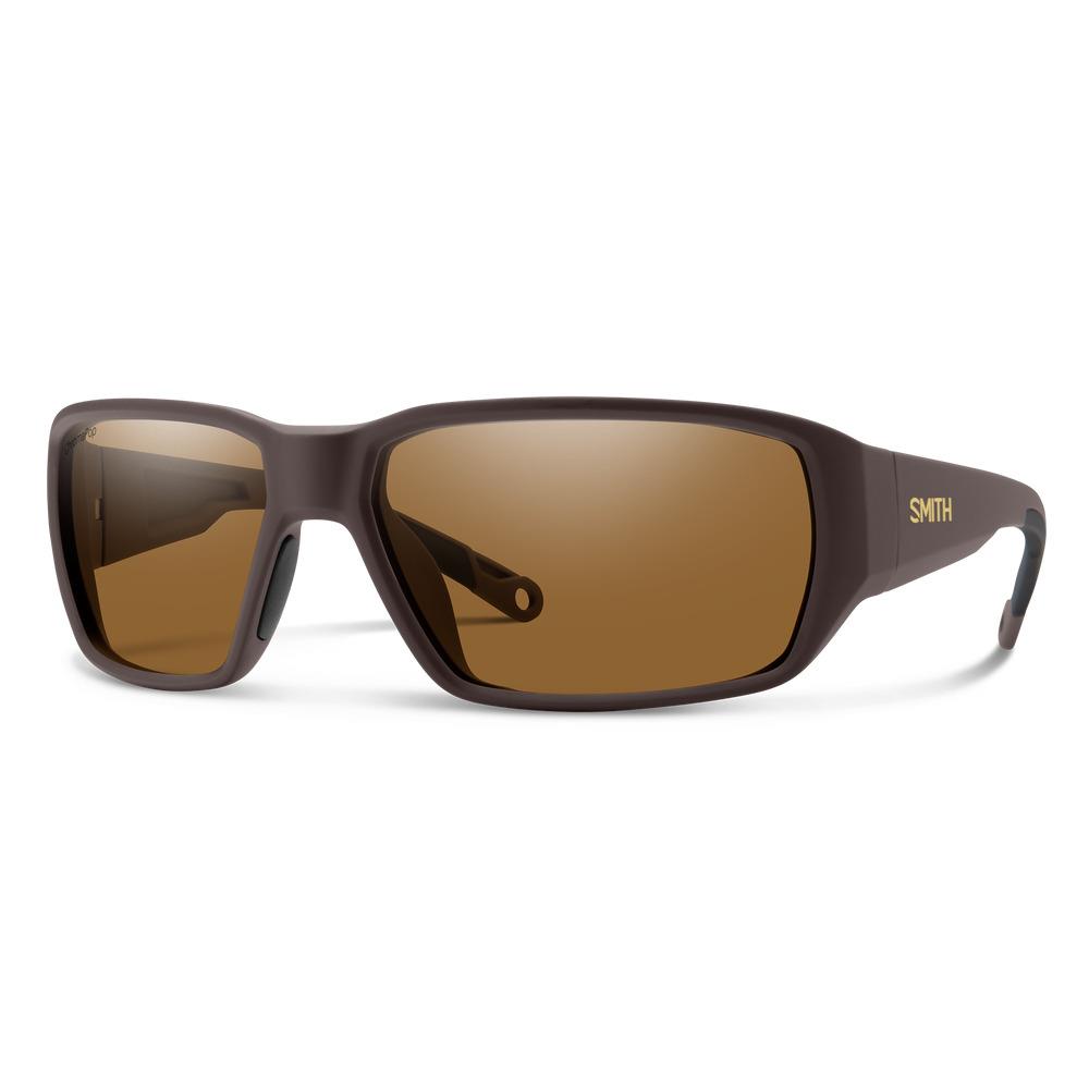 Smith Hookset Matte Mississippi Mud Chromapop Glass Polarized Brown Sunglasses