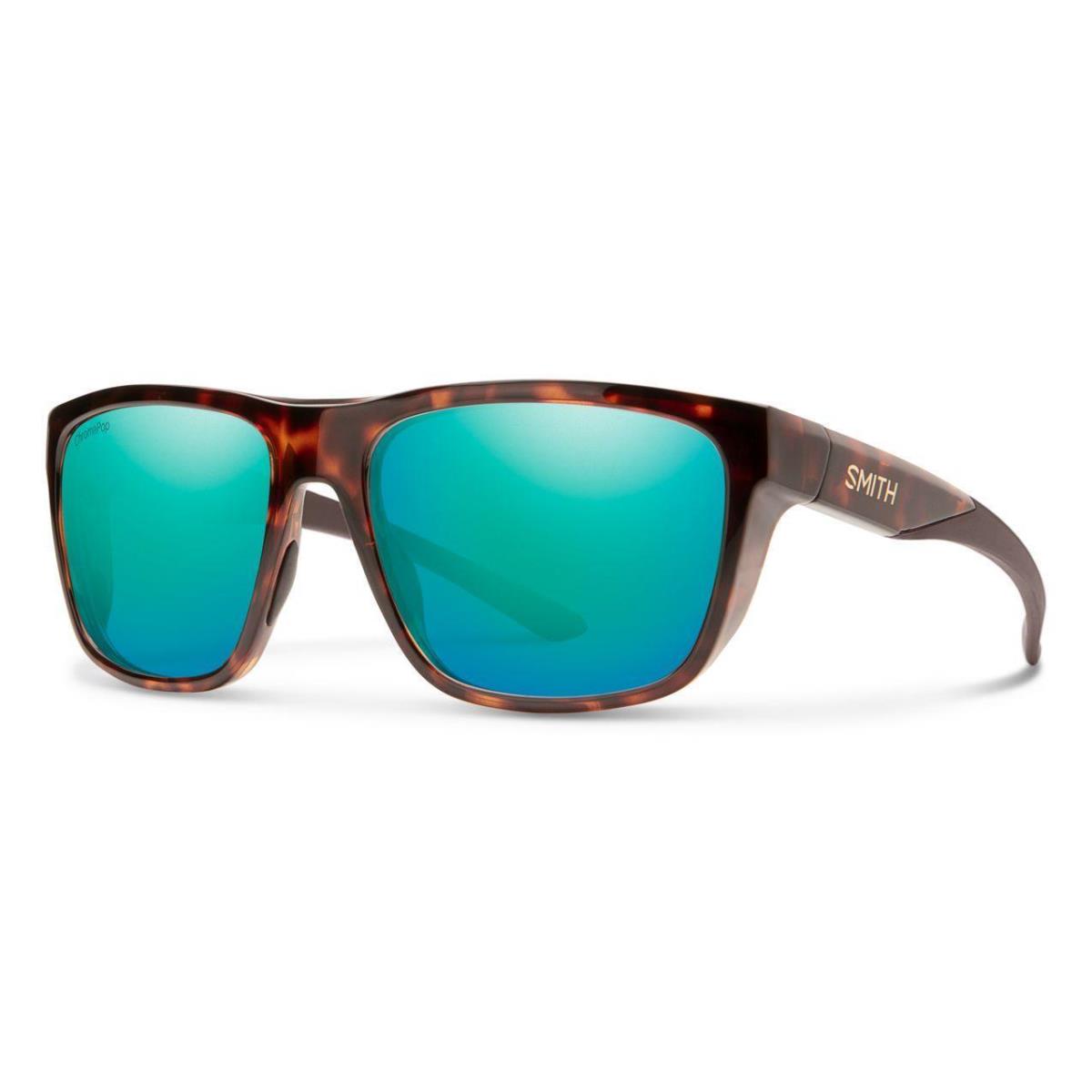 Smith Barra Sunglasses Tortoise - Chromapop Polarized Opal Mirror