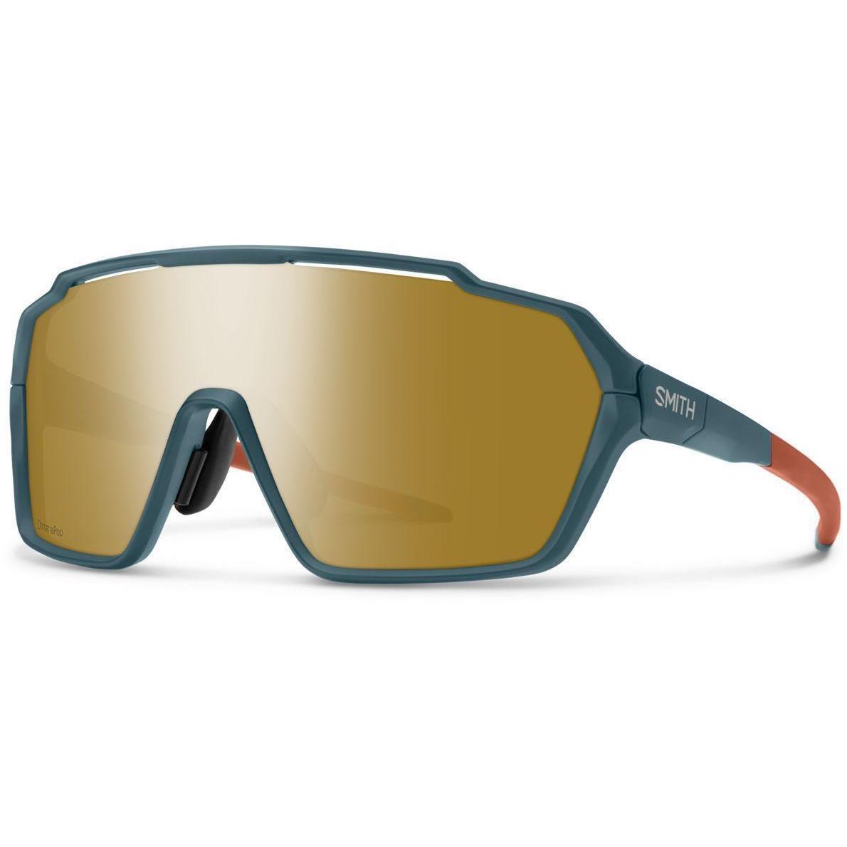 Smith Shift Mag Sunglasses Matte Pacific / Sedona - Chromapop Bronze Mirror