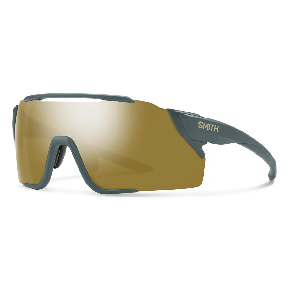 Smith Attack Mag Mtb Matte Spruce Chromapop Bronze Mirror 99 m Unisex Sunglasses