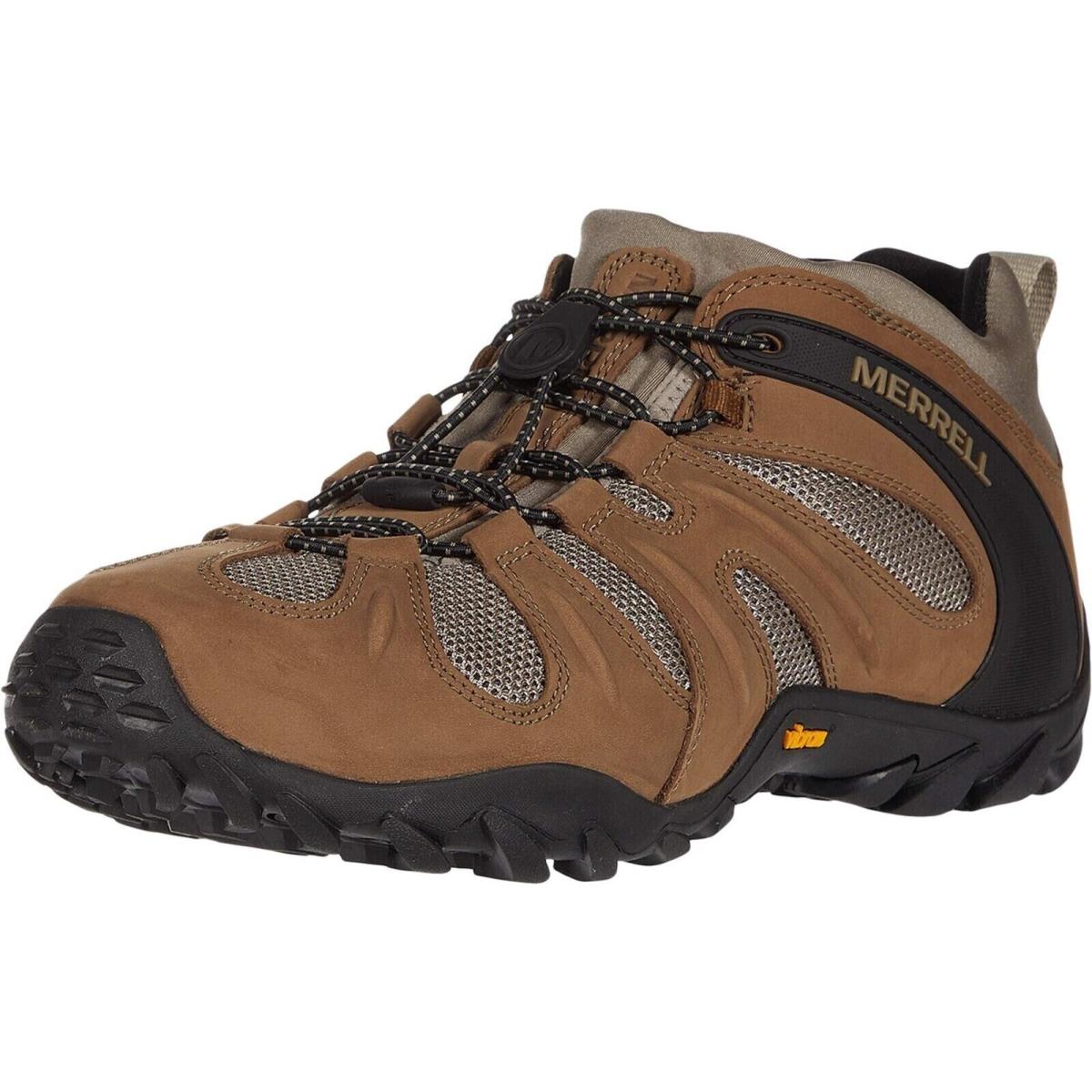 Merrell Mens Cham 8 Stretch Hiking Shoe Waterproof Flexible Kangaroo JO34181