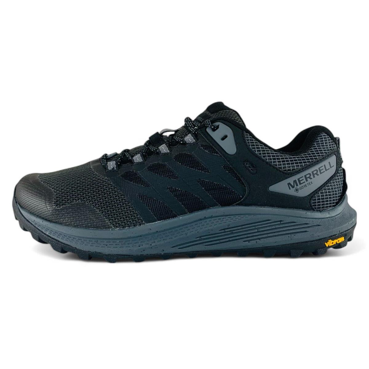 Merrell Nova 3 Gore-tex Men`s Waterproof Trail Running Shoes Black J067581Z