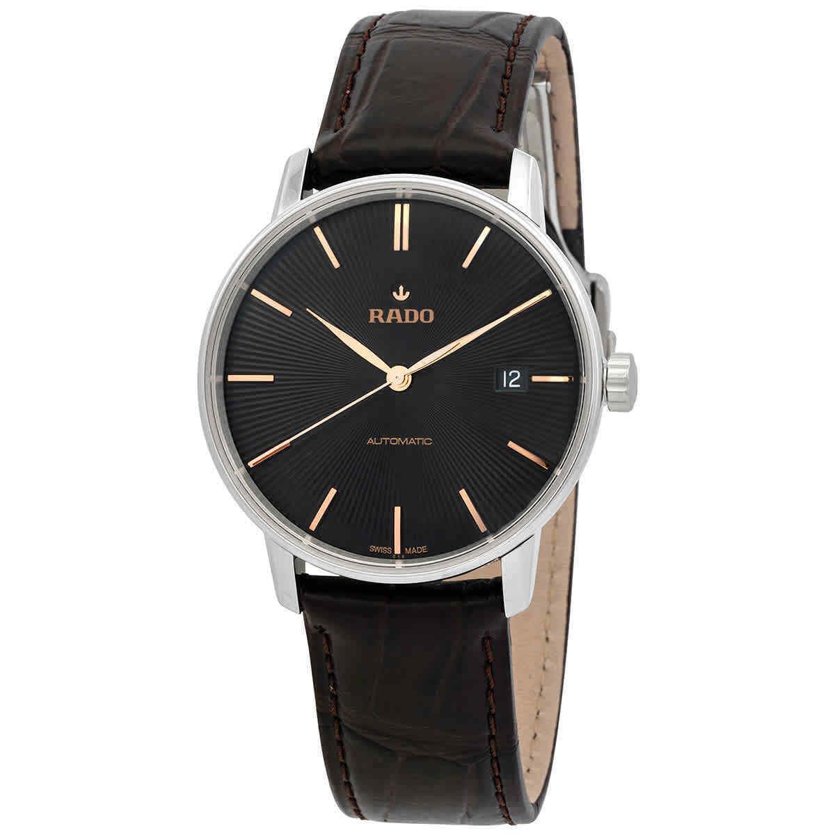 Rado Coupole Classic Automatic Black Dial Men`s Watch R22860165