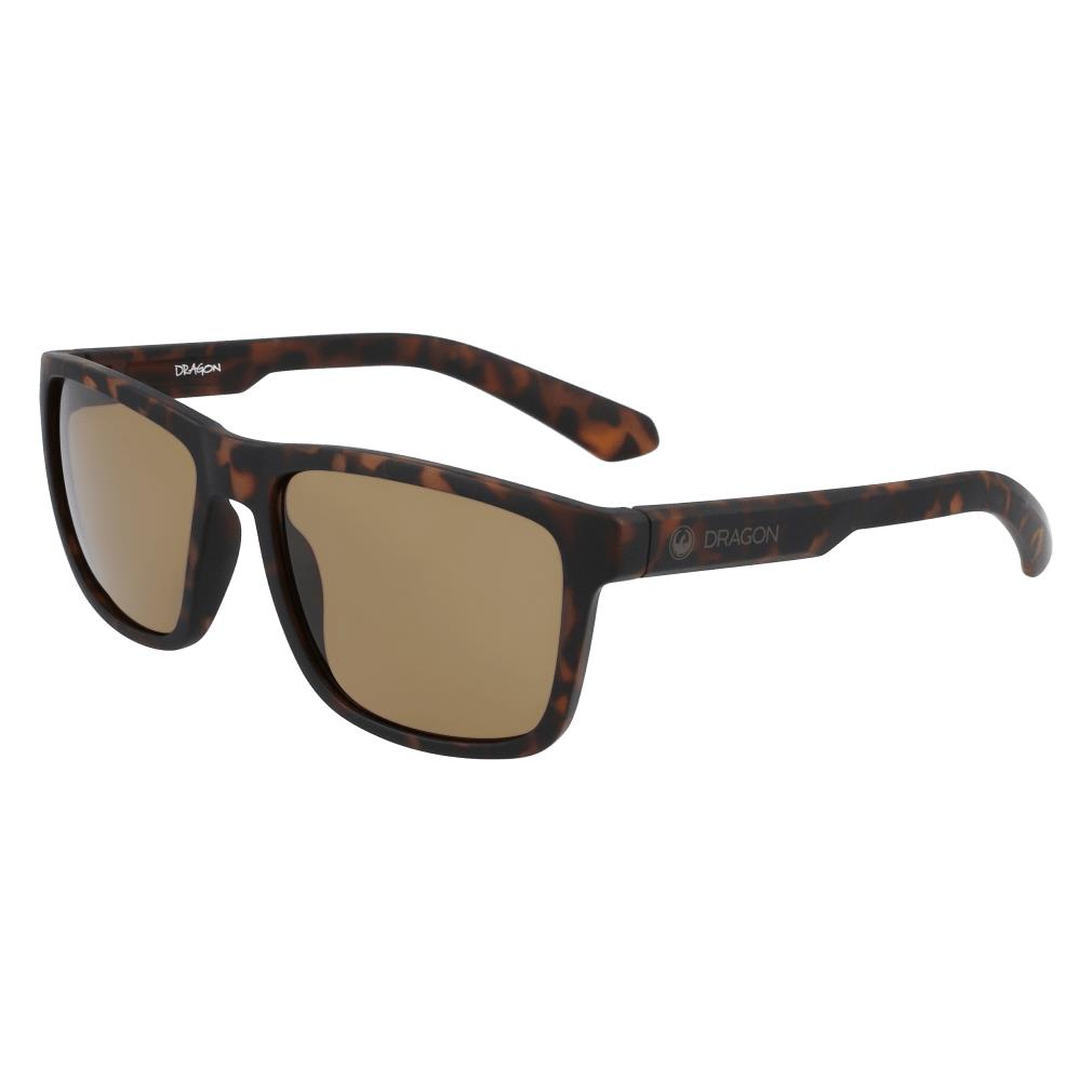 Dragon Alliance Mens Reed Ll Sunglasses MATTE TORTOISE / LL BROWN