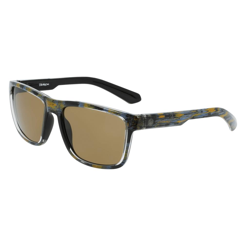 Dragon Alliance Mens Reed Ll Sunglasses ROB MACHADO RESIN / LL BROWN