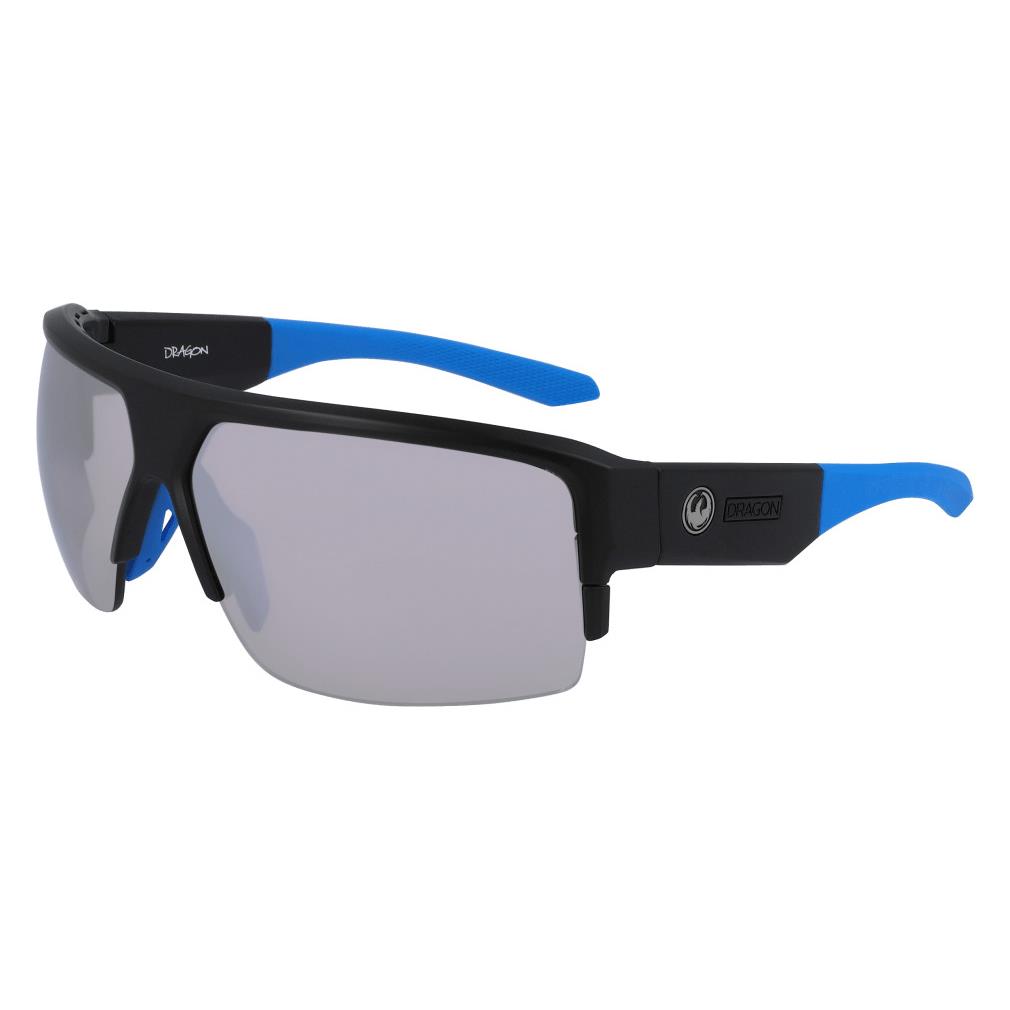 Dragon Alliance Ridge X Ll Sunglasses MATTE BLACK / LL SILVER ION + LL BROWN + CLEAR