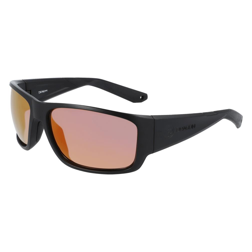 Dragon Mens Tidal X Ll Polar Matte Sunglasses MATTE BLACK H2O / LL RED ION POLAR