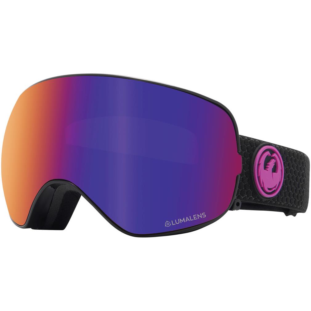 Dragon Alliance X2S Goggles In One Size SPLIT/LUMALENS PURPLE ION