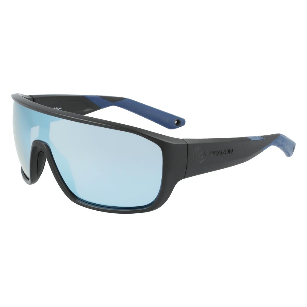 Dragon Alliance Vessel X Ll Polar Sunglasse MATTE GREY H2O / LL SUPER BLUE ION POLAR