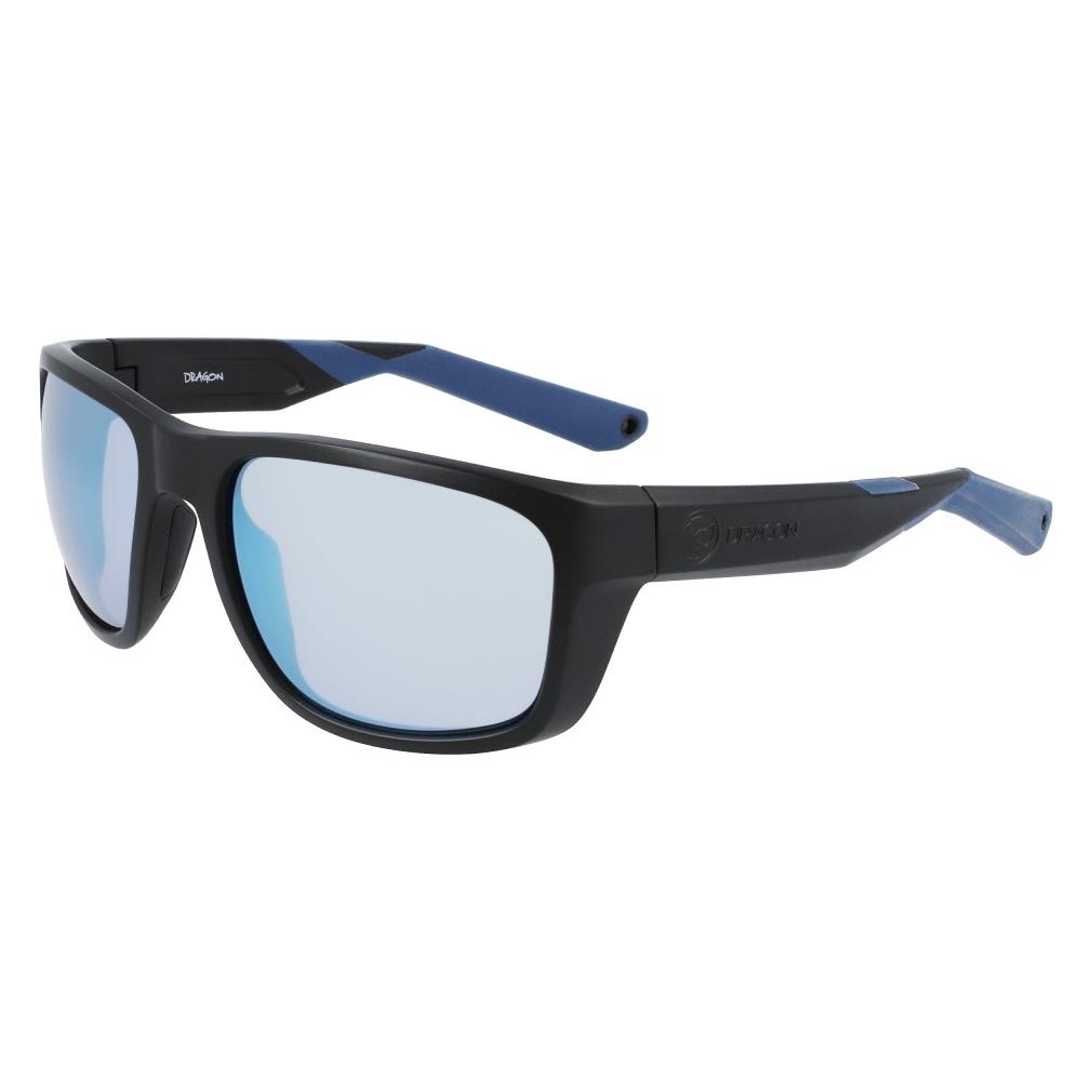 Dragon Alliance Shore X Ll Polar Sunglasses MATTE BLACK H2O / LL SUPER BLUE ION POLAR