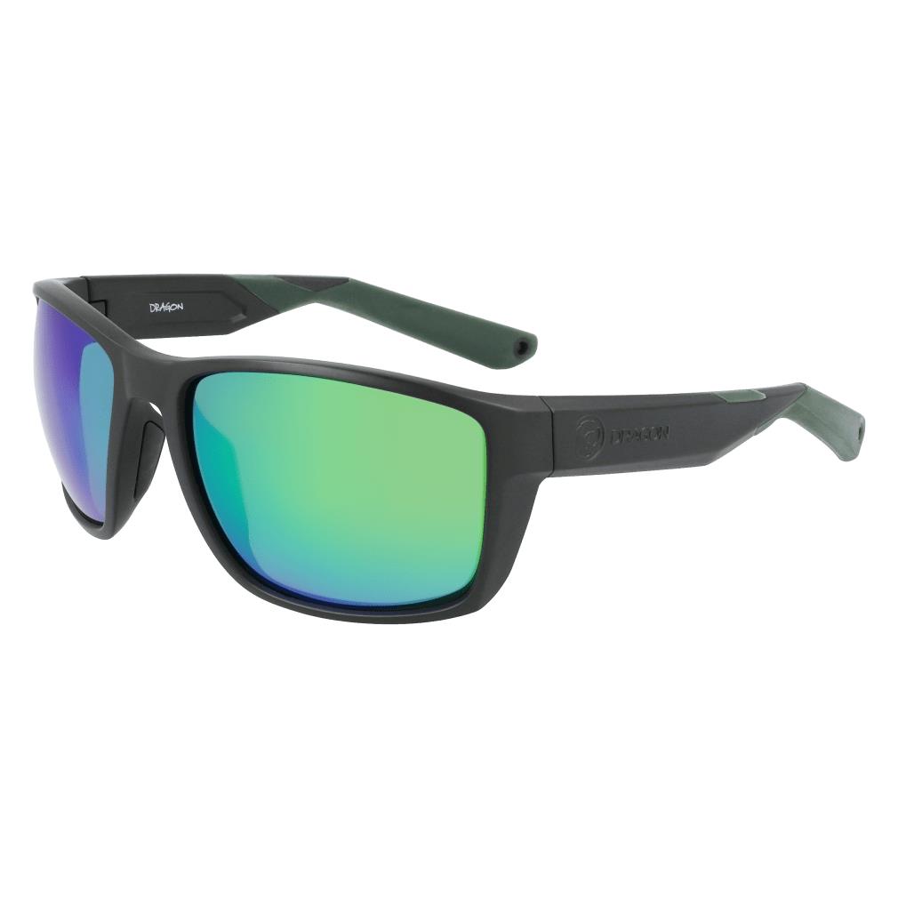 Dragon Alliance Reel X Ll Polar Sunglasses MATTE GREY H2O / LL GREEN ION POLAR