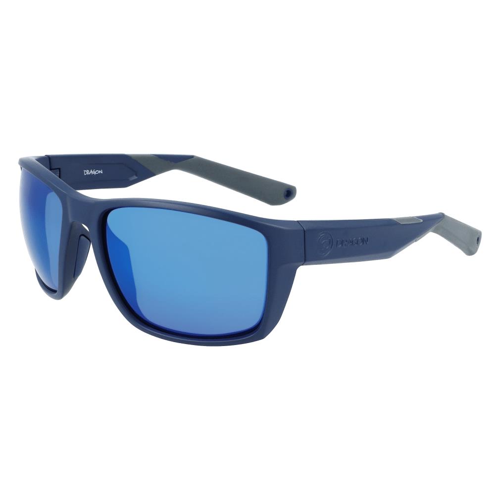 Dragon Alliance Reel X Ll Polar Sunglasses MATTE NAVY H2O / LL BLUE ION POLAR