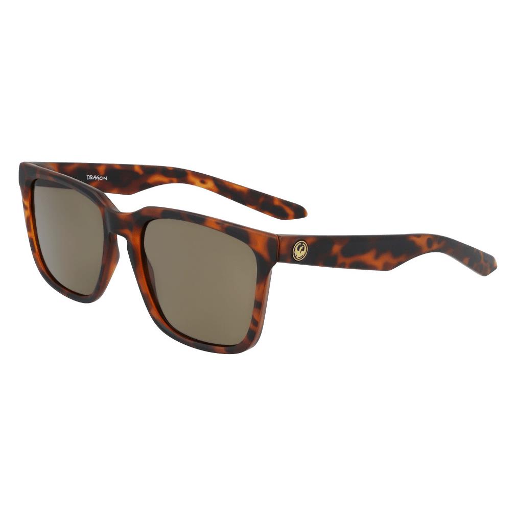 Dragon Alliance Baile Ll Polar Sunglasse MATTE DARK TORTOISE / LL BROWN POLAR