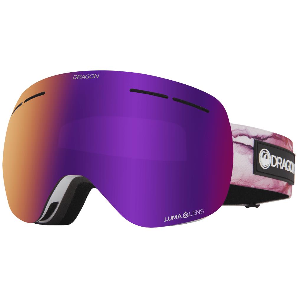 Dragon Alliance X1S Goggles One Size MERLOT/LUMALENS PURPLE ION