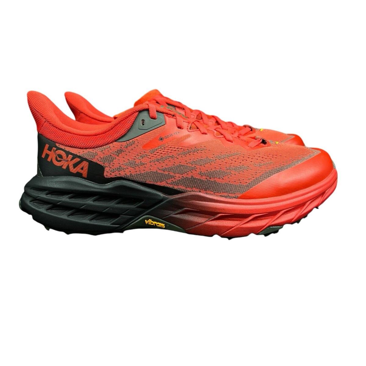 Hoka One One Speedgoat 5 Gtx Fiesta Thyme Running Shoes Men`s Sizes 8 - 13 D