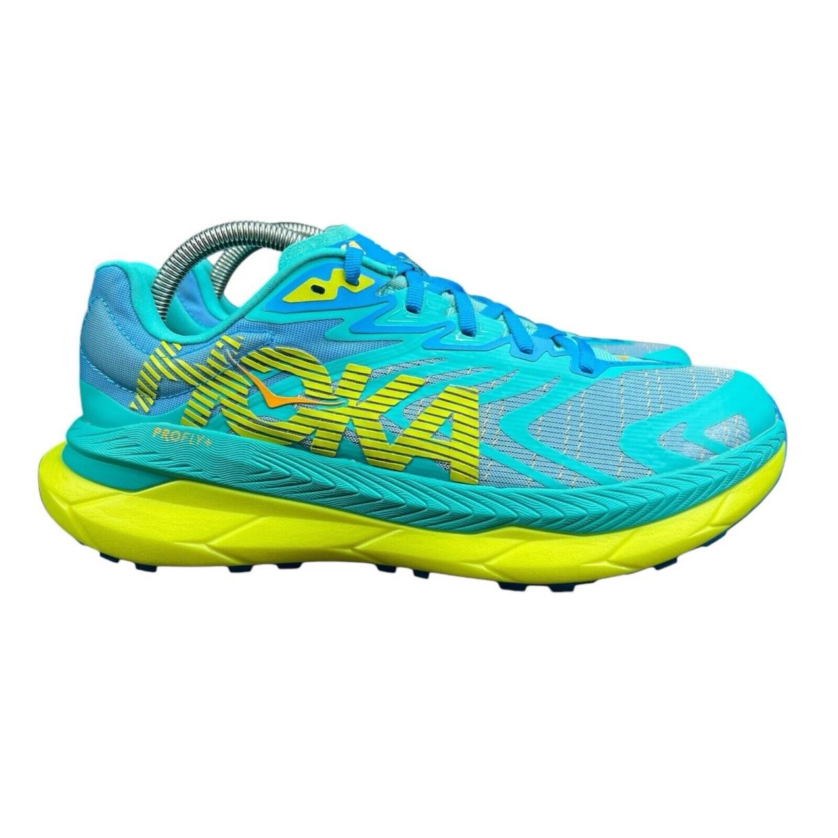 Hoka One One Tecton X 2 Ceramic Evening Primrose Running Shoes Men`s Sz 9 - 11.5