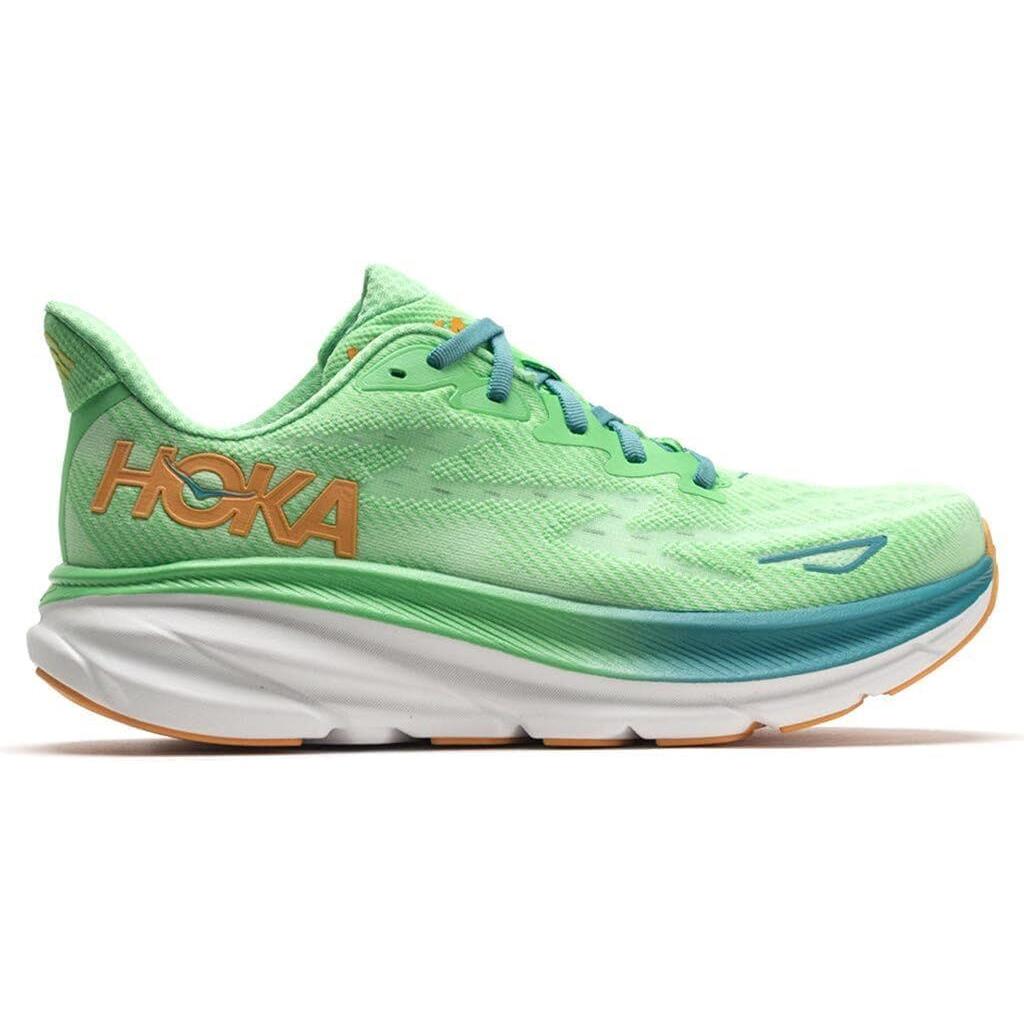 Hoka Clifton 9 Sneakers Zest/lime Glow - Zest/Lime Glow