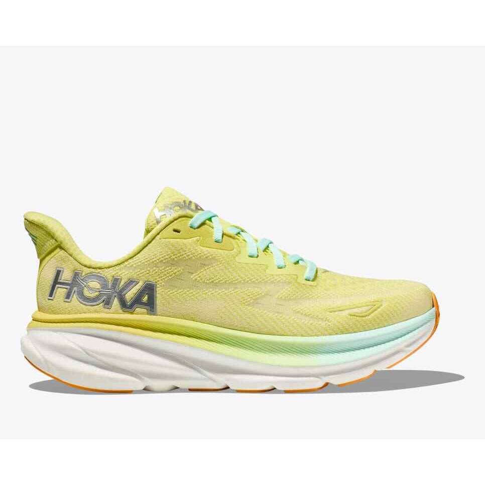 Hoka Clifton 9 Sneakers Citrus Glow/sunlit Ocean