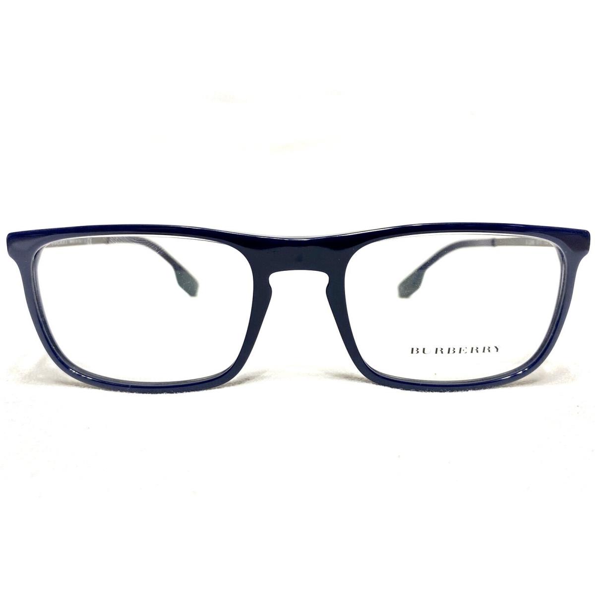 Burberry B2288 3770 Mens Blue Rectangle Designer Eyeglasses Frames 53/19 145