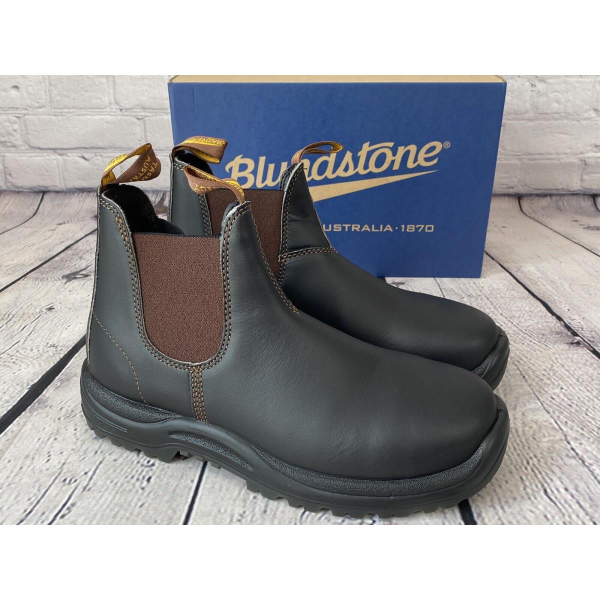 Blundstone 172 Tpu Xtreme Safety Steel Toe Chelsea Work Boots Men`s Size 10.5 US