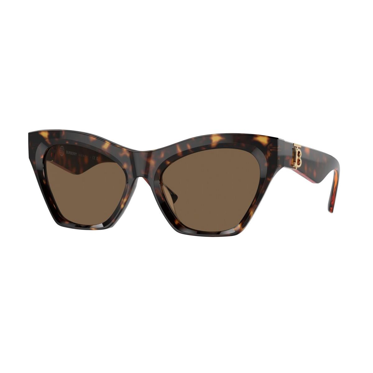 Burberry BE4420U 300273 Dark Havana Dark Brown 55 mm Women`s Sunglasses