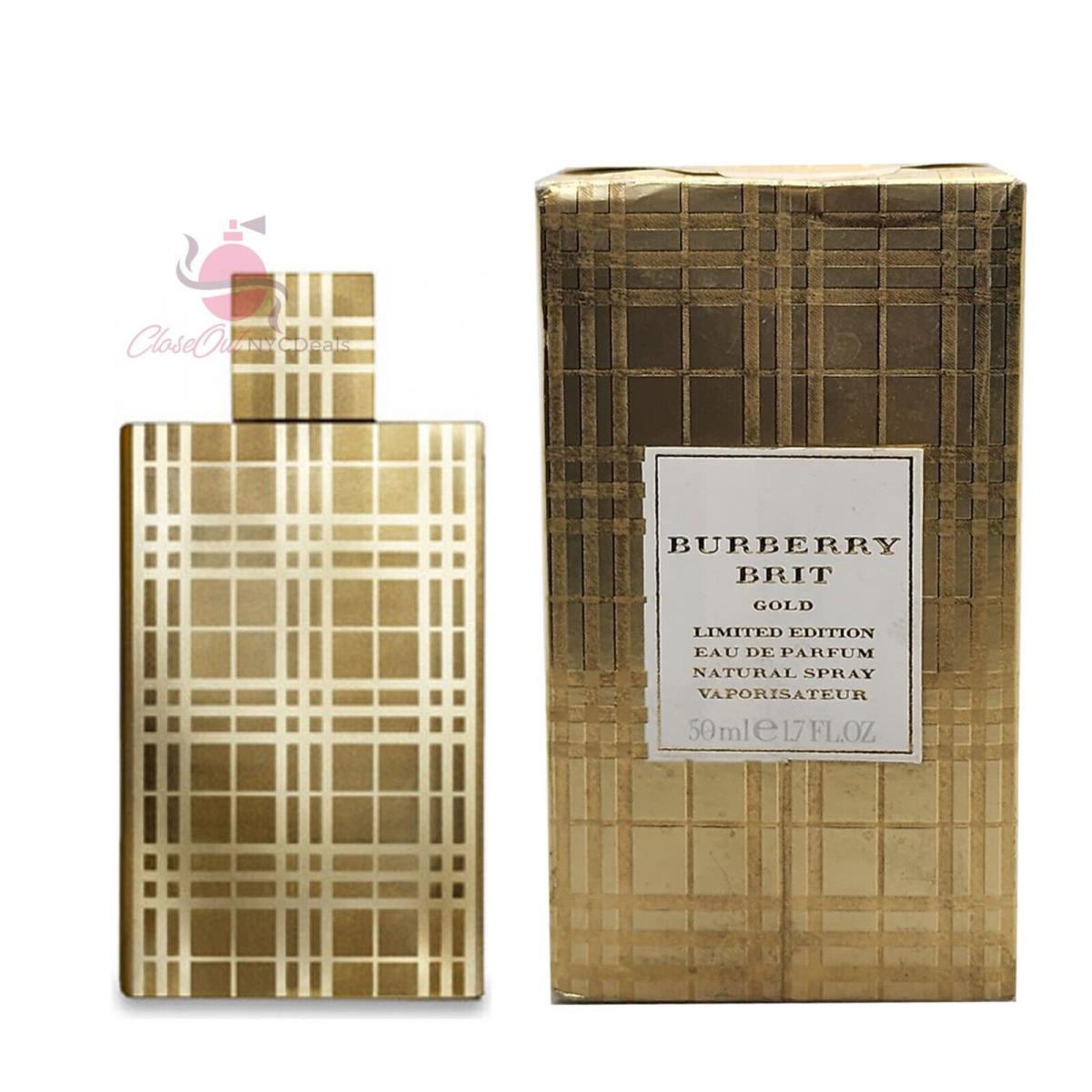 Burberry Brit Gold Limited Edition 1.7 oz / 50 ml Edp Spray For Women