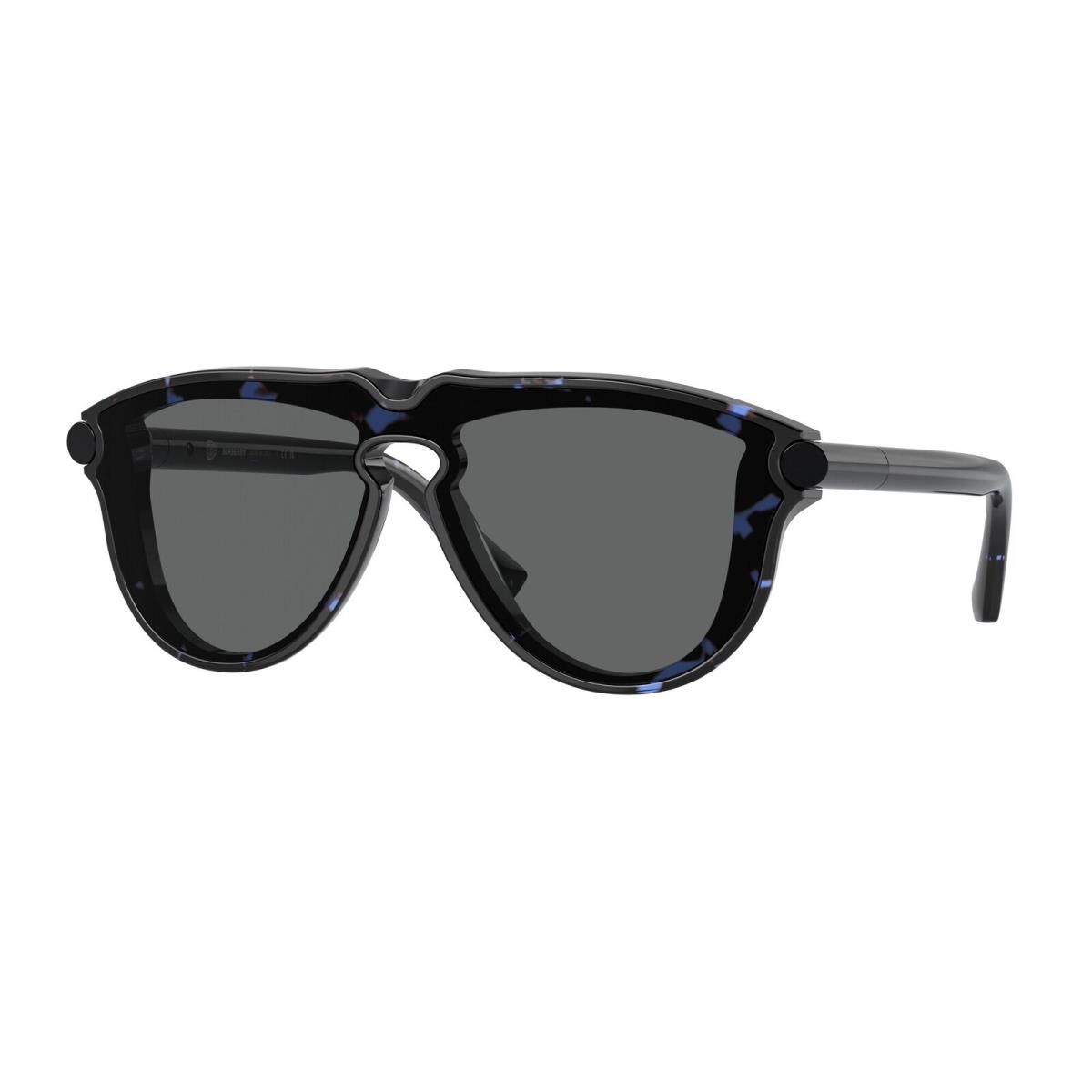 Burberry BE4427 411187 Blue Havana Dark Grey 36 mm Men`s Sunglasses