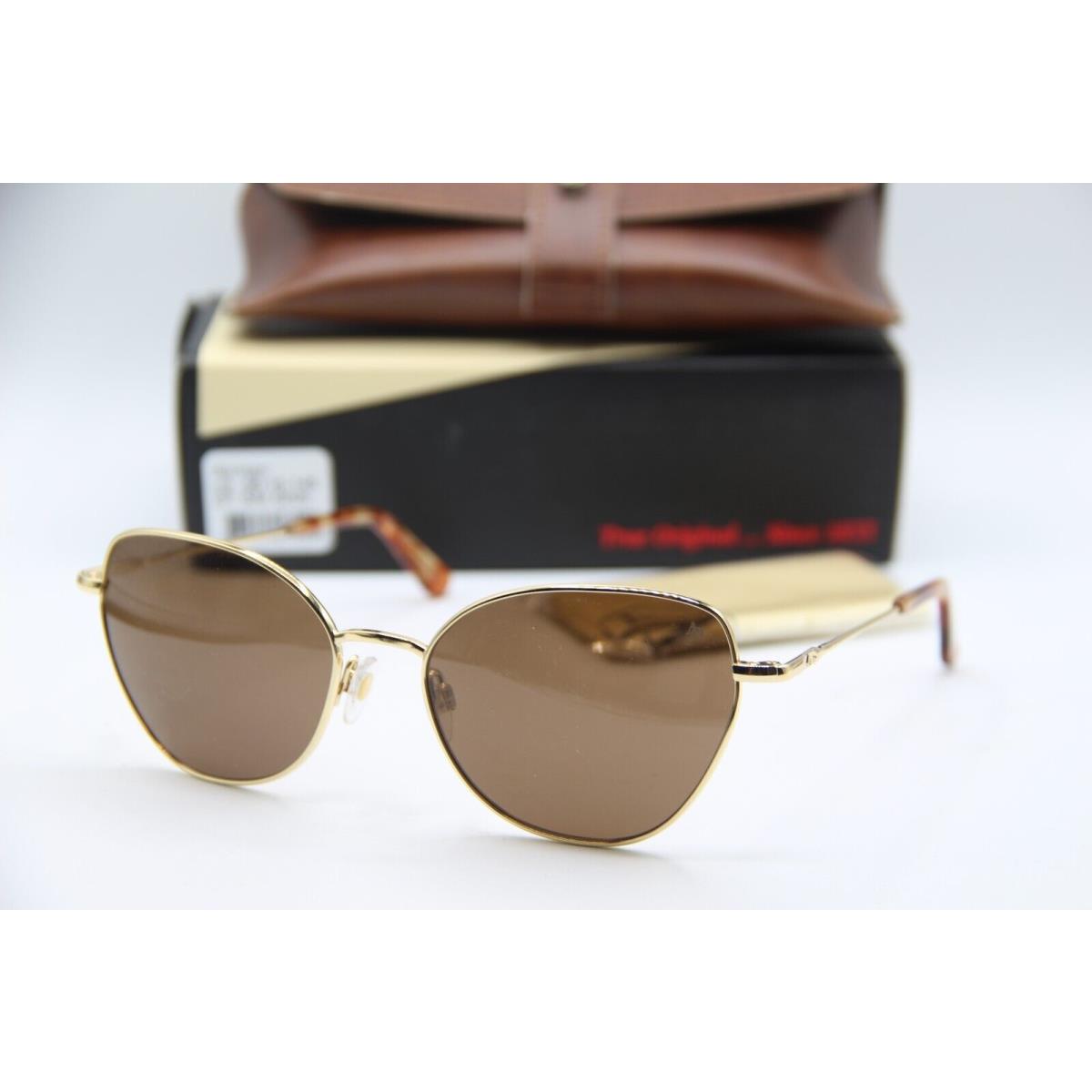 American Optical Whitney C3 Gold Sunglasses W/case 58-18