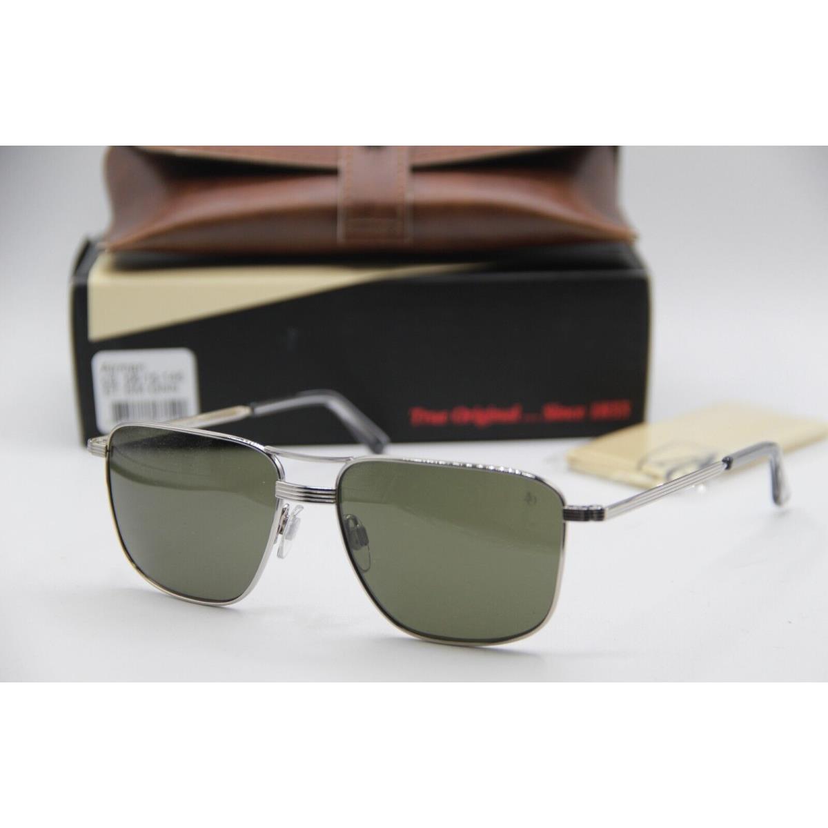 American Optical Airman Gunmetal Grey Sunglasses 56-15