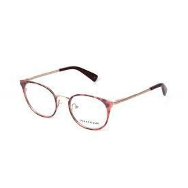 Longchamp LO2101 216 Havana Burgundy Eyeglasses 49mm with Case